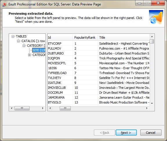 Shred & Import data from one or more XML files into an SQL Server database.