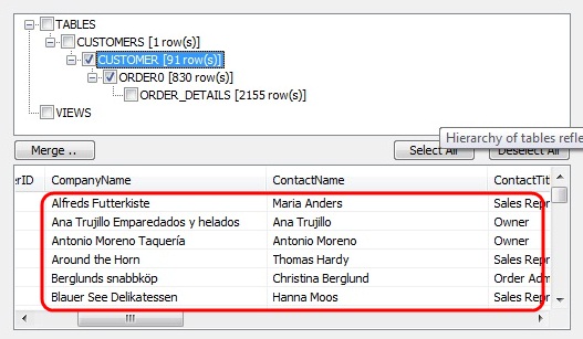 Same XML data shown in Exult Preview Panel