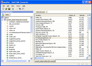 Previewing XML Data