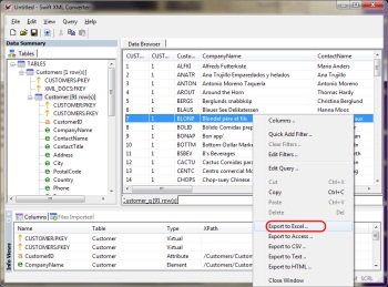 Export XML data to Excel in Swift
			       XML Converter