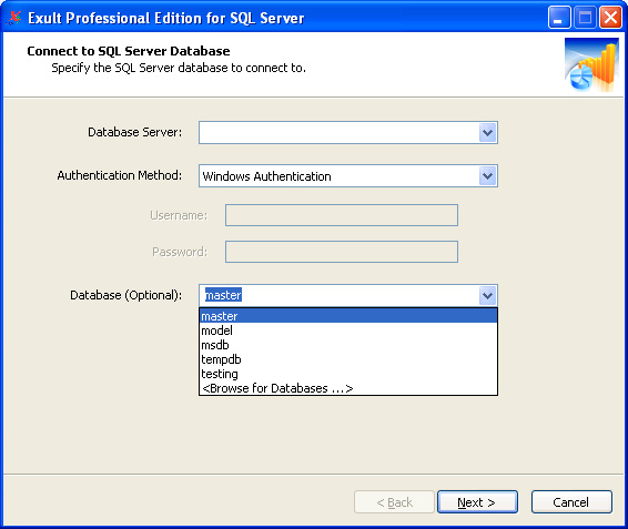 Connecting to SQL Server on the localhost