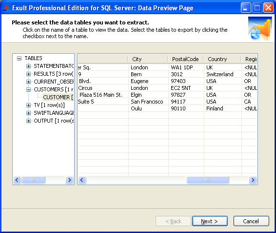 Previewing Data after importing XML into SQL
Server